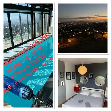 Eco Maison Entiere Avec Terrasse Dans Jardin Potager Piscine Parking Holiday home *