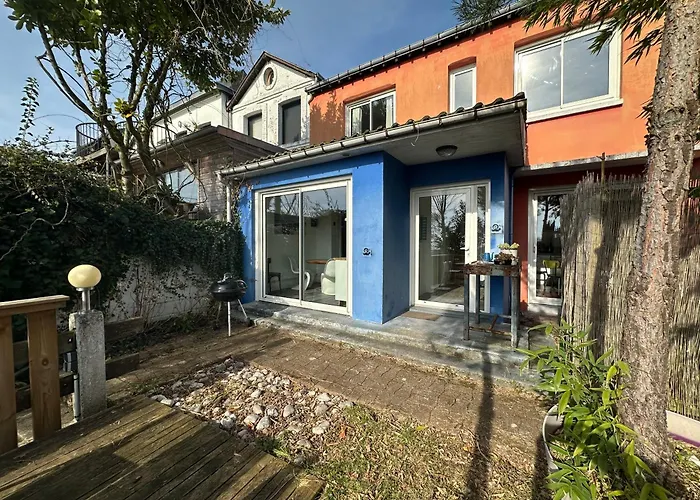 Eco Maison Entiere Avec Terrasse Dans Jardin Potager Piscine Parking 鲁昂
