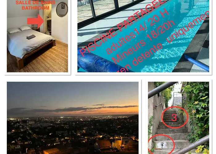 Eco Maison Entiere Avec Terrasse Dans Jardin Potager Piscine Parking 度假居 鲁昂